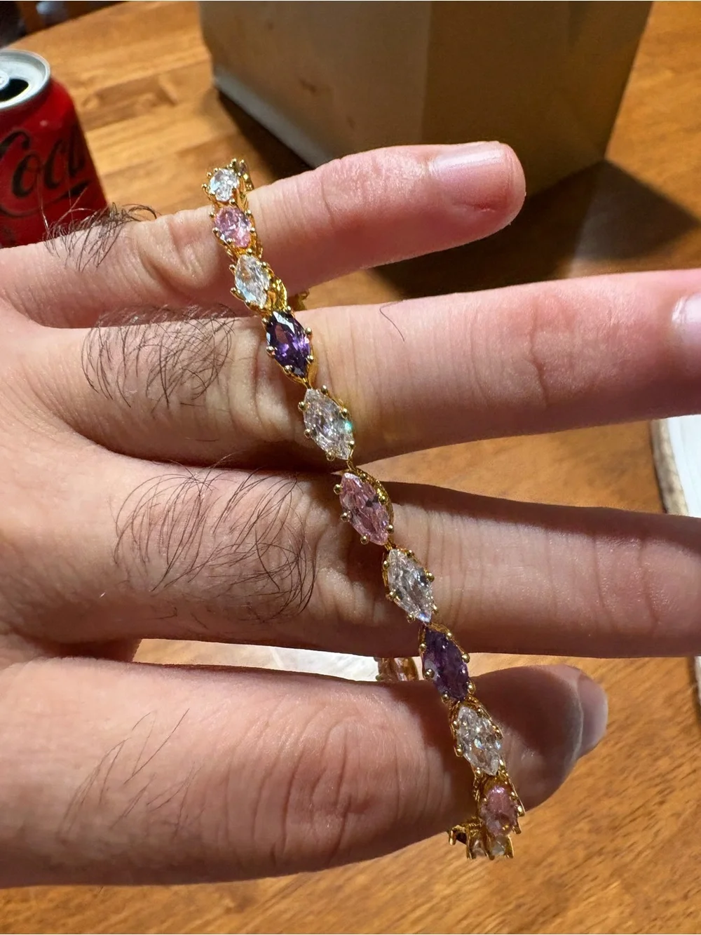 925 Sterling Silver elegant gold